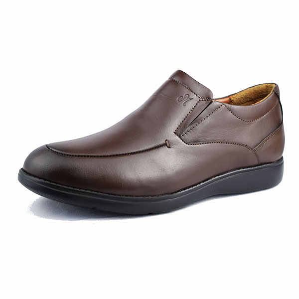 Chaussure CONFORT+ 500 marron cuir  ..........  Chaussures confort Maroc